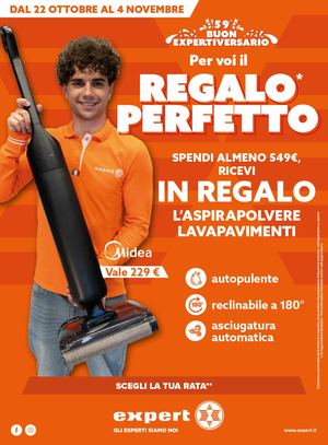 Expert regalo dal 22 Ottobre  al 4 Novembre